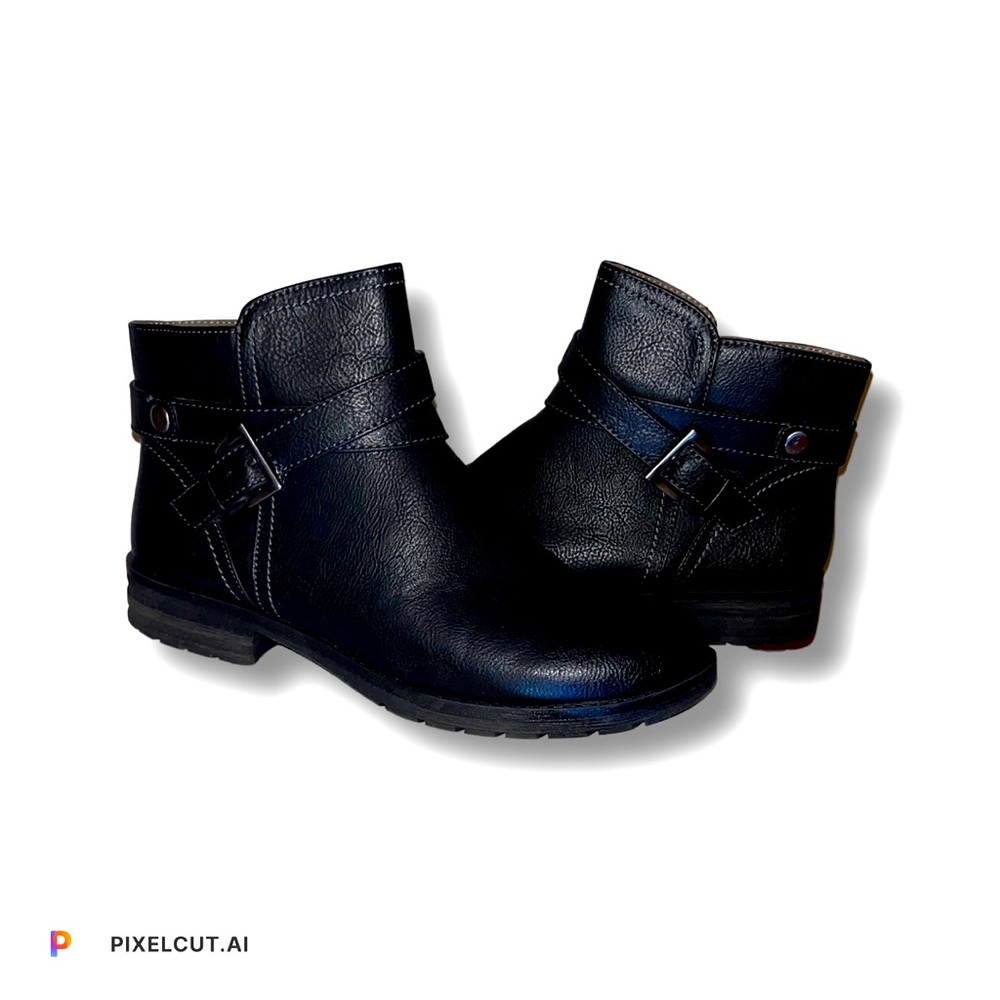 Natural Soul Black Booties